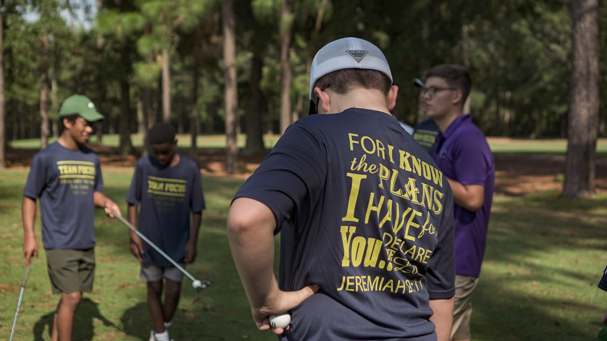 Team Focus receives Golf Lessons from Threaded Fastener Employees